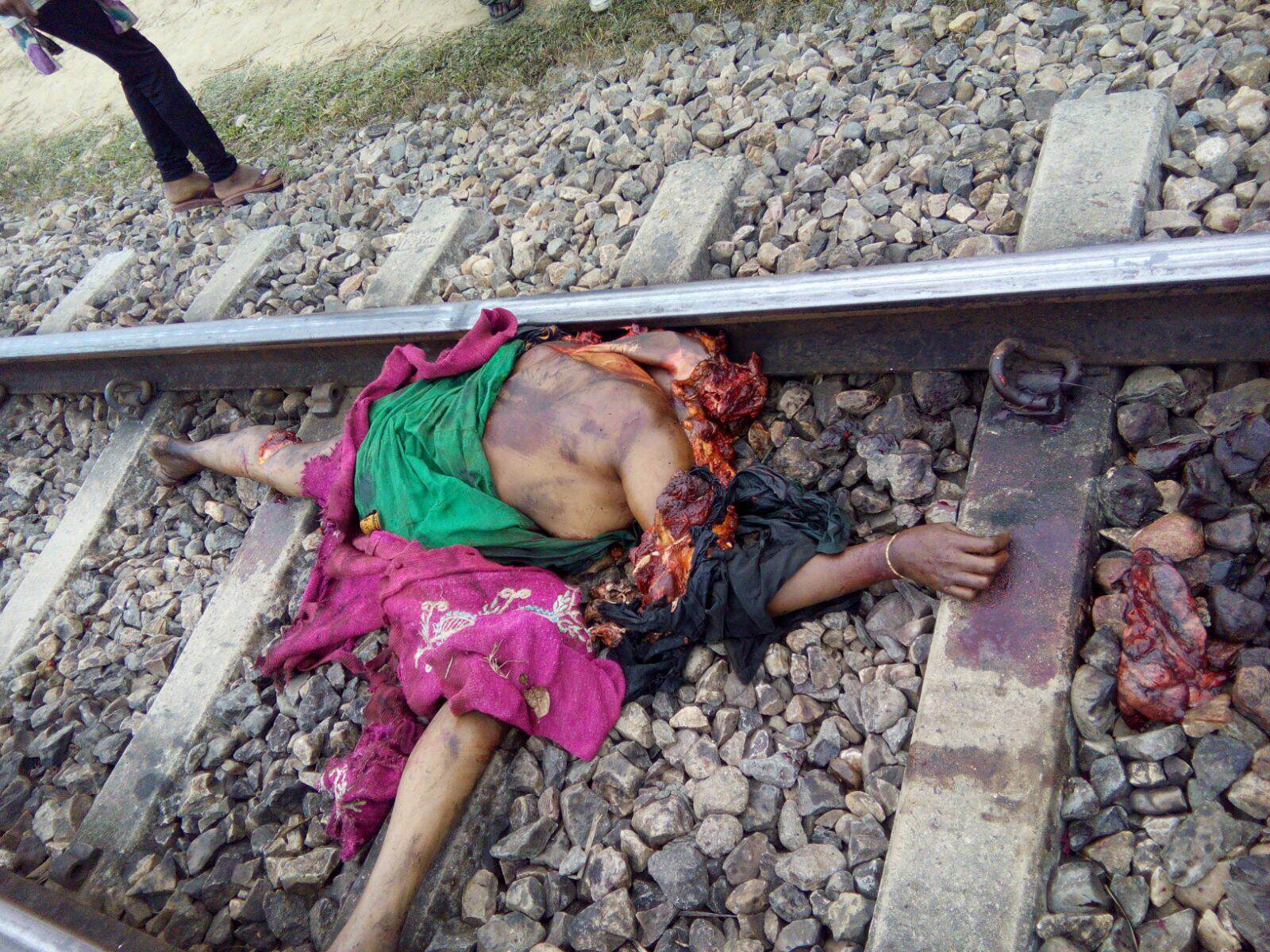 কুলাউড়া ট্রেনে কাটা অজ্ঞাত মহিলার লাশ উদ্ধার