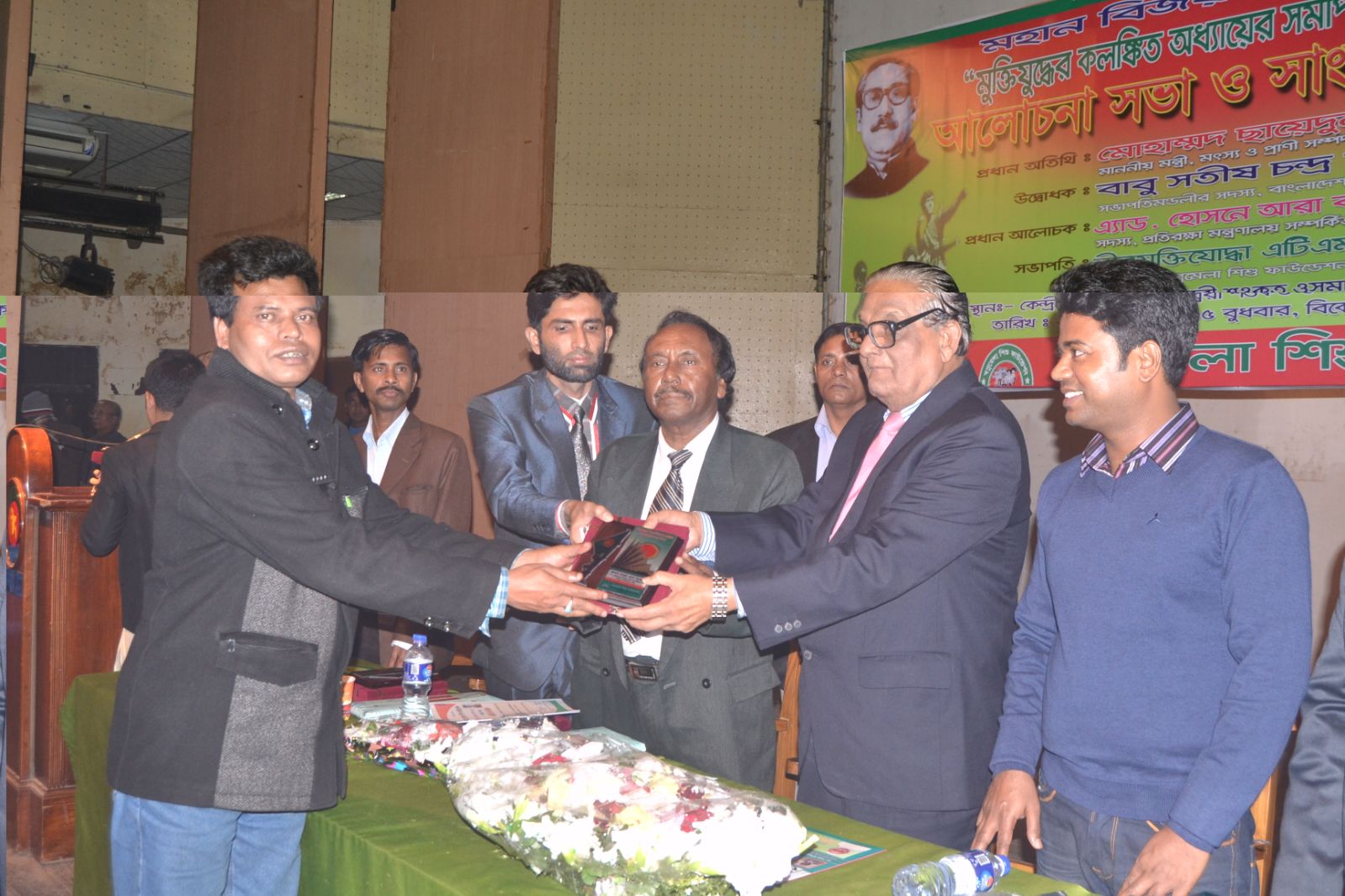 বীরশ্রেষ্ট হামিদুর রহমান সম্মাননা পেলেন কুলাউড়ার প্যানেল চেয়ারম্যান মাসুদ রানা আব্বাছ