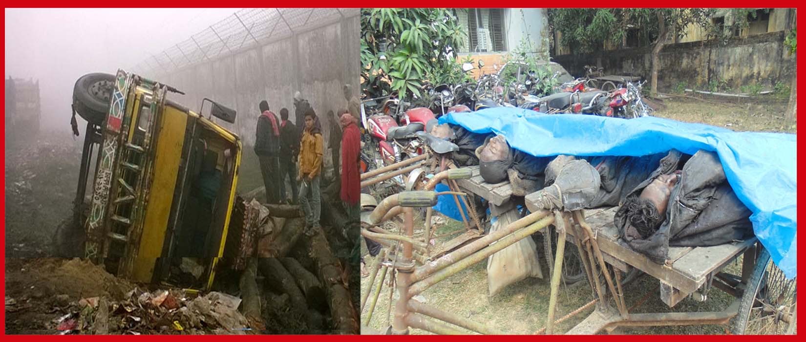 পার্বতীপুরে পৃথক পৃথক সড়ক দুর্ঘটনায় নিহত-৫ আহত-৭