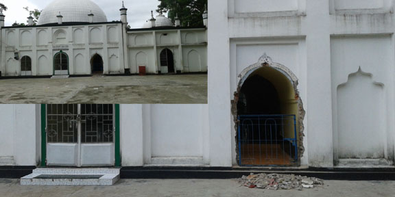মৌলভীবাজারের ৫০০ বছরের পুরানো খোজার মসজিদের স্থাপত্যকলা বিনষ্টের পথে