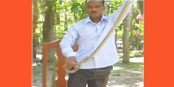বড়লেখায় ৪ ভরি স্বর্ণ নিয়ে প্রতারক সাপুড়ে লাপাত্তা!