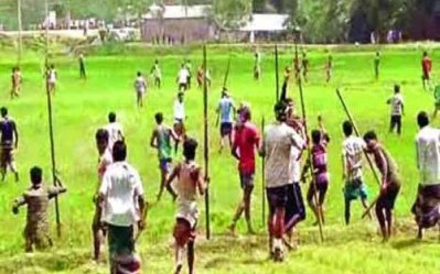 বিয়ানীবাজারে দ-ু গ্রামবাসীর মধ্যে সংঘর্ষে আহত -২০