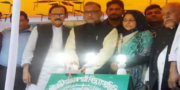 জুড়ীতে বিদ্যুৎ সংযোগ পেল ২৫৪ পরিবার