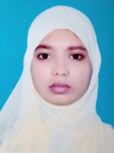 কুরআন তিলাওয়াতে জাতীয় পর্যায়ে প্রথম সুমাইয়া