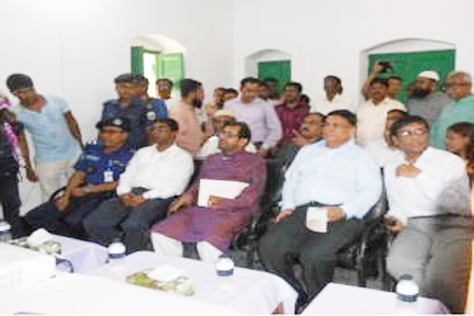 রাষ্ট্রপতির আগমন উপলক্ষে বিশ্ব কবি রবী ঠাকুরের কুঠিবাড়ি পরিদর্শন করলেন সংস্কৃতিমন্ত্রী।