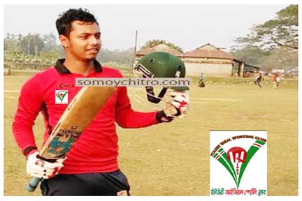 নতুন এক ব্যাটিং দানবের সন্ধান পেল বড়লেখা ক্রিকেট
