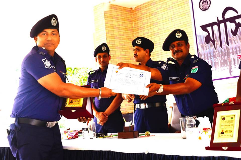 সুনামগঞ্জ জেলার শ্রেষ্ঠ অফিসার ইনচার্জ হারুনূর রশীদ চৌধুরী