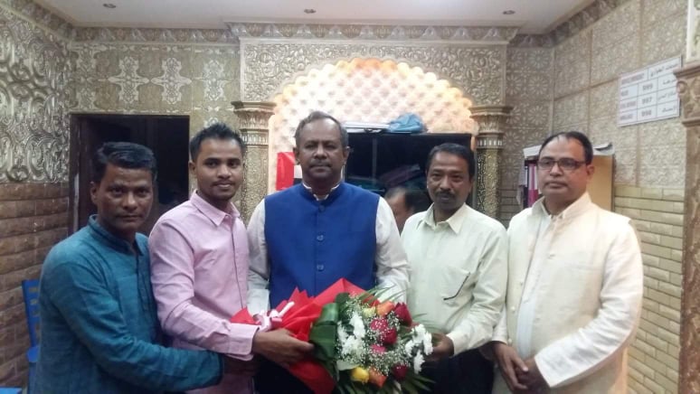 সংযুক্ত আরব আমিরাত আওয়ামী পরিবারের সাথে মুহিবুর রহমান এমপির মত বিনিময়