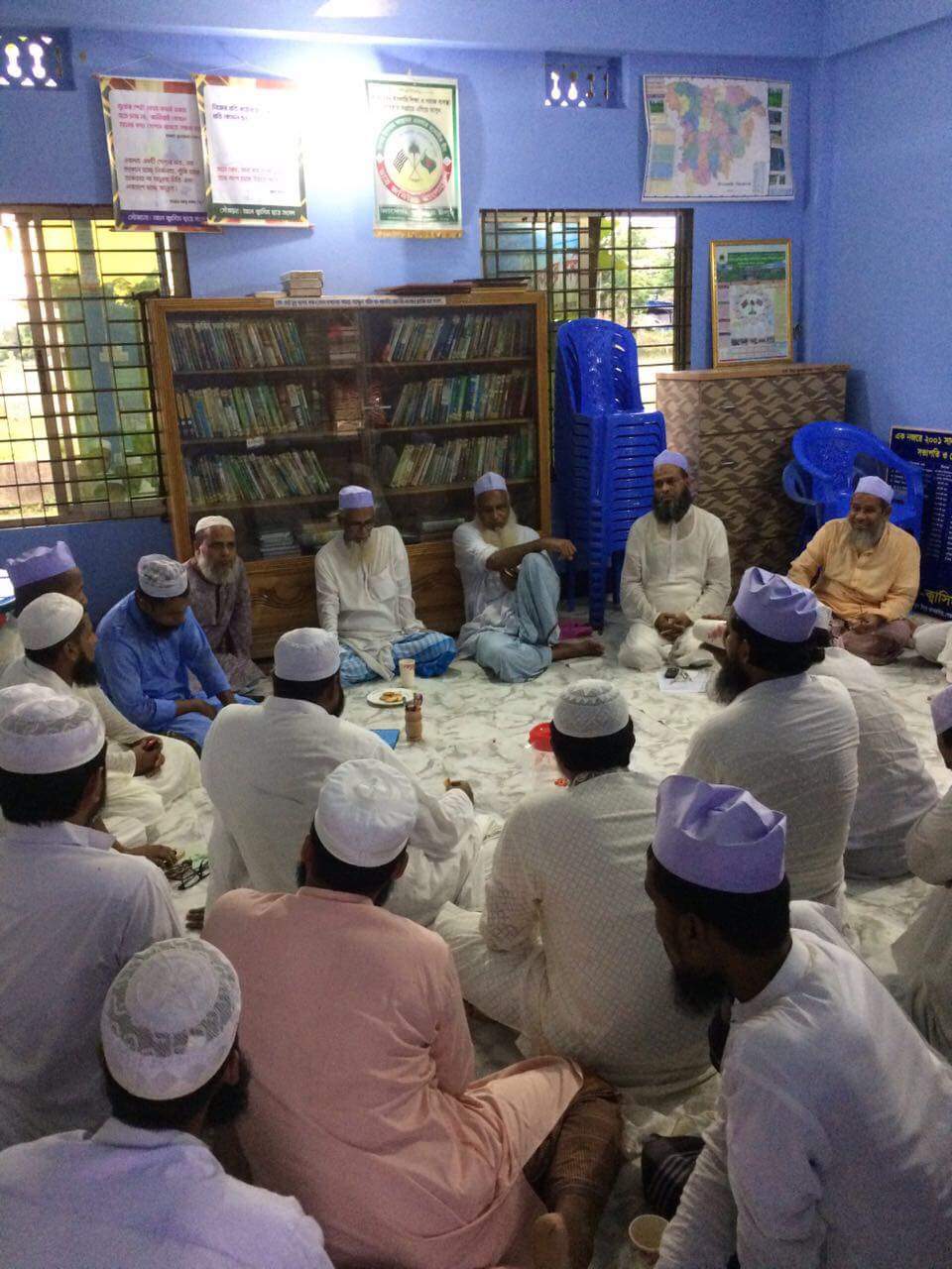 জামিয়া ক্বাসিমুল উলুমের সমাবর্তন সম্মেলন ২০২০ এর ব্যবস্থাপনা কমিটির বৈঠক 