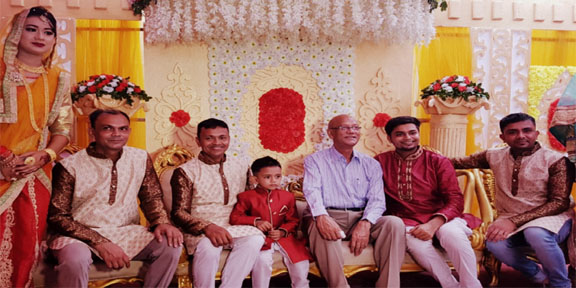 বিয়ানীবাজার উপজেলা ছাত্রলীগ নেতার বিয়েতে শুভ কামনা