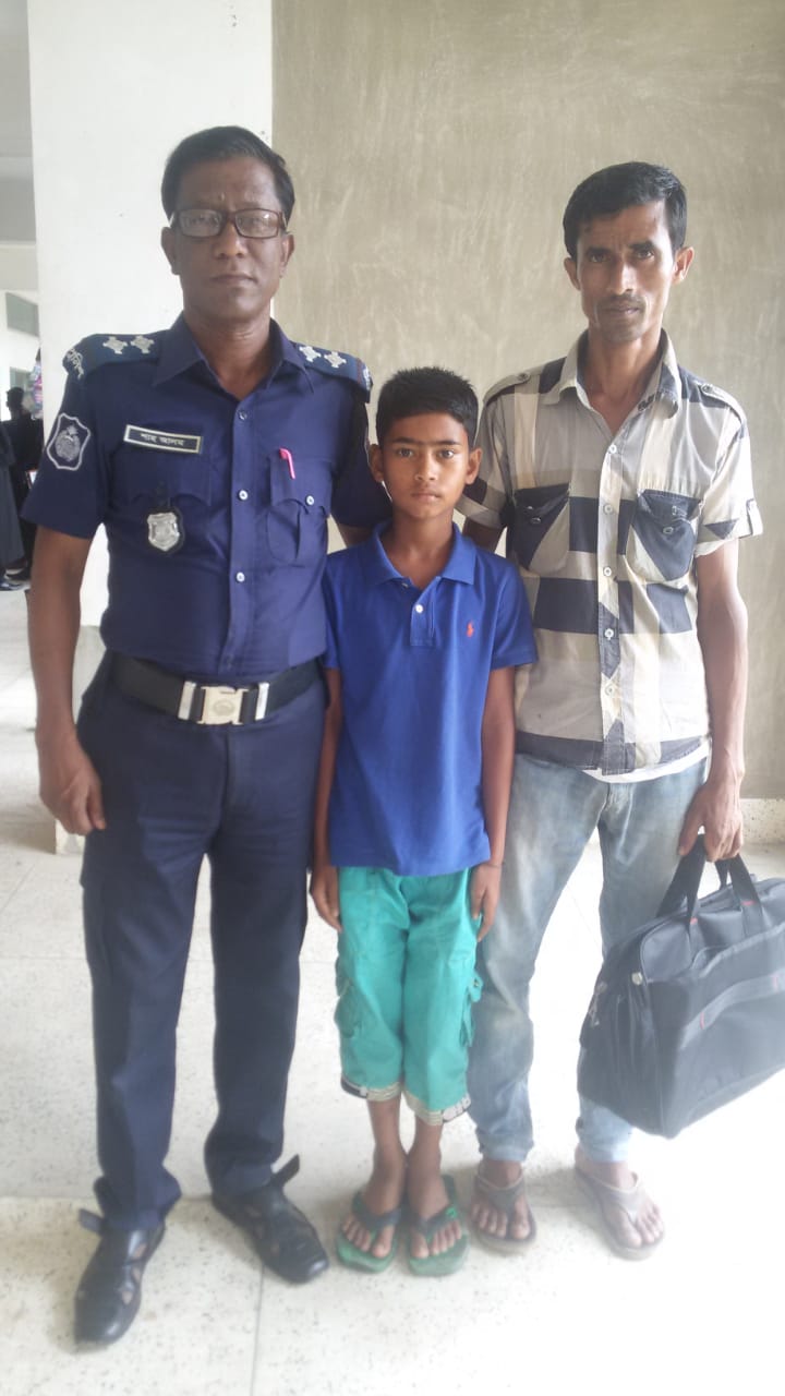 বিয়ানীবাজার থেকে অপহরণকৃত জুয়েল কুমিল্লা থেকে উদ্ধার