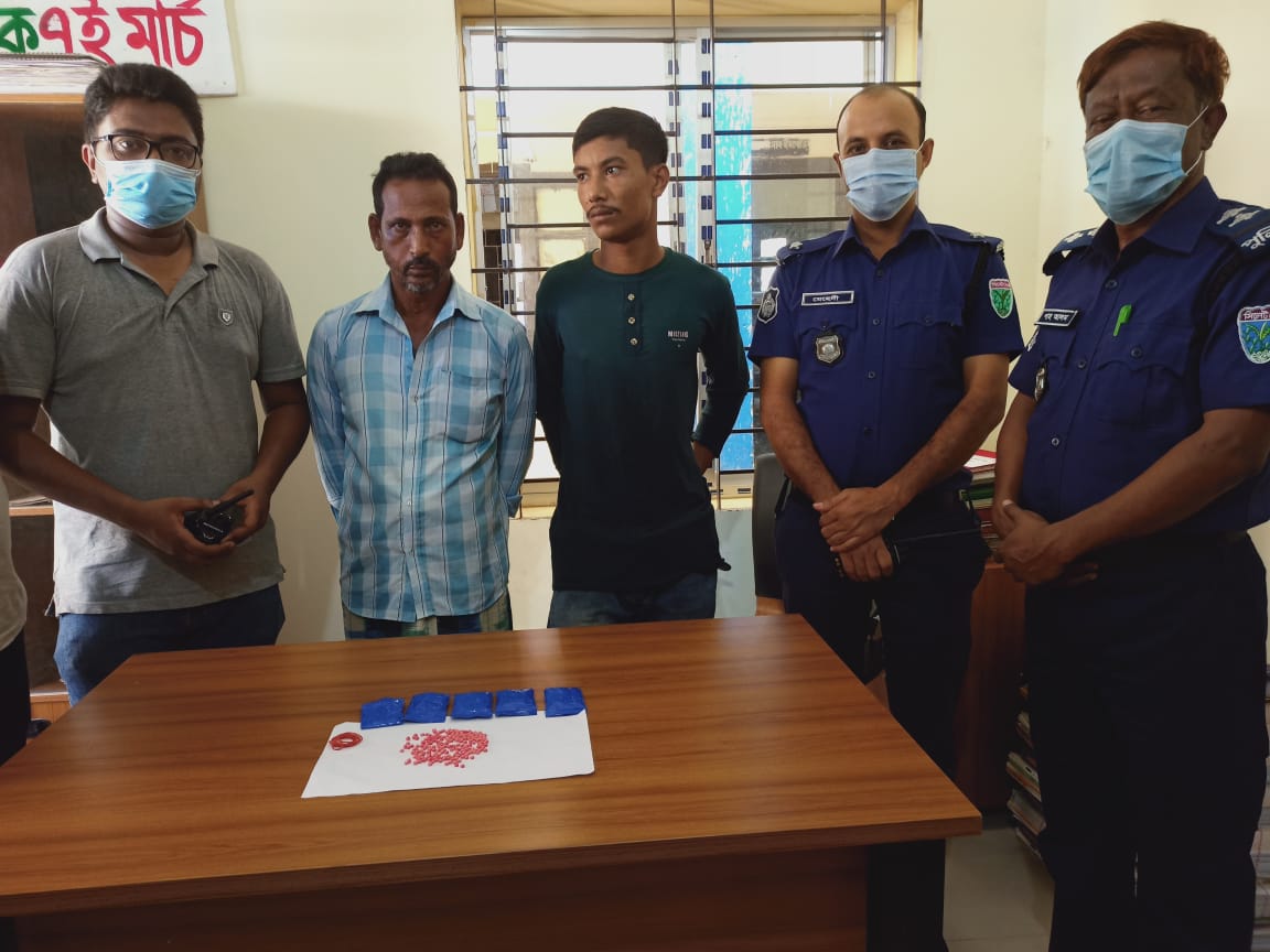 বিয়ানীবাজারে ১০০০ পিছ ইয়াবা সহ ২ জন আটক