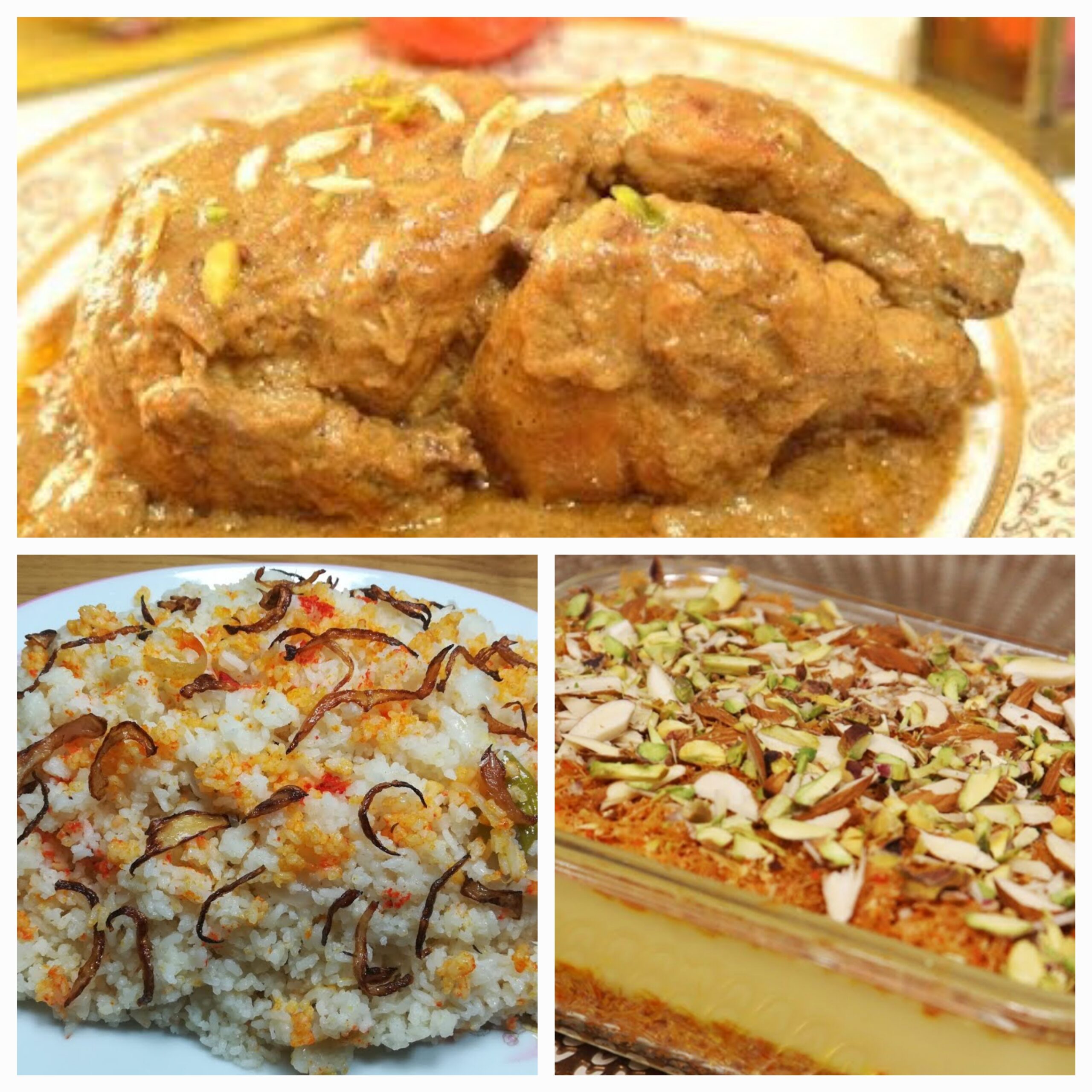 ঈদের দিনের ৩ রকমের স্পেশাল রেসিপি 