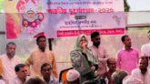বিশ্বনাথে পুজামণ্ডপ পরিদর্শনে তাহসিনা রুশদী লুনা