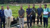 বাহুবলে বালু খেকোদের বিরুদ্ধে অভিযান, ড্রেজার মেশিনসহ সরঞ্জাম জব্দ