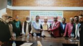 আমেরিকা প্রবাসী নেতা আব্দুর রকিবকে কোম্পানীগঞ্জ প্রেসক্লাবের  সংবর্ধনা