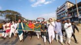 ‎ইনকিলাব মঞ্চের মুখপাত্র শহীদ শরিফ ওসমান হাদীর স্মরণে মাধবপুরে দোয়া ও কফিন মিছিল