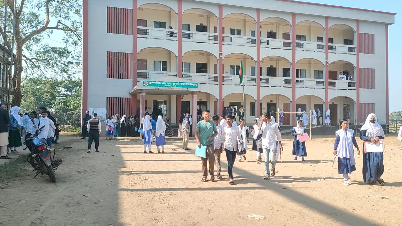 ১৬ বছর পর জুনিয়র বৃত্তি পরীক্ষা অনুষ্ঠিত কোম্পানীগঞ্জে