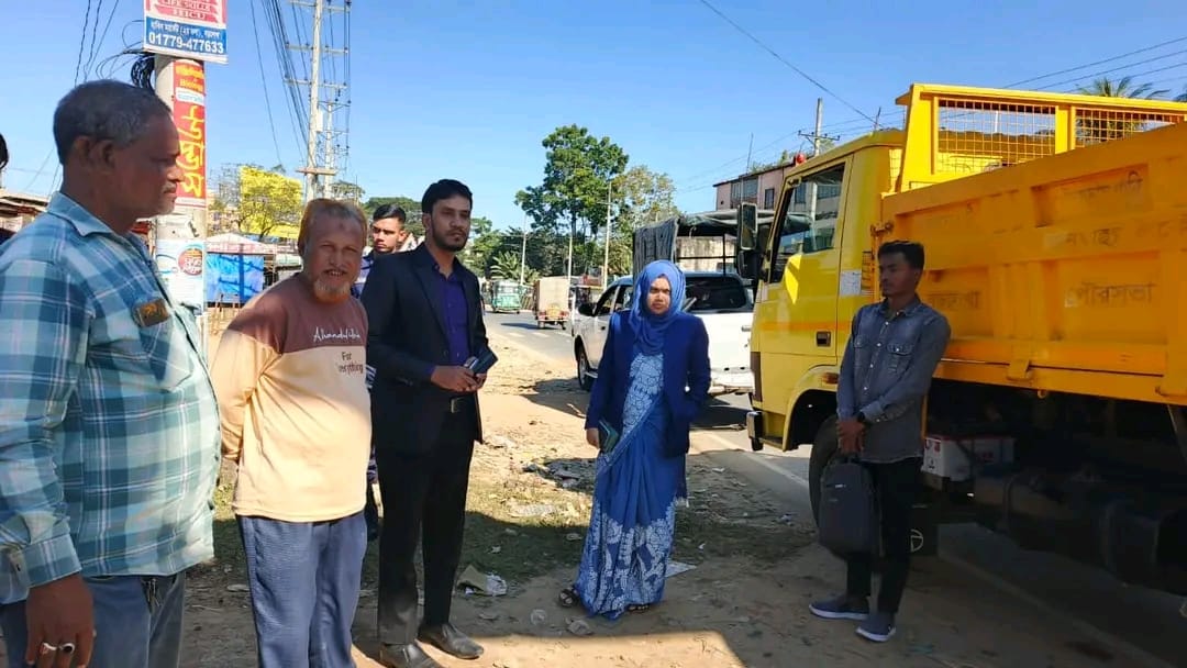 বড়লেখায় নির্বাচনী প্রচার সামগ্রী অপসারণে ভ্রাম্যমাণ আদালতের অভিযান