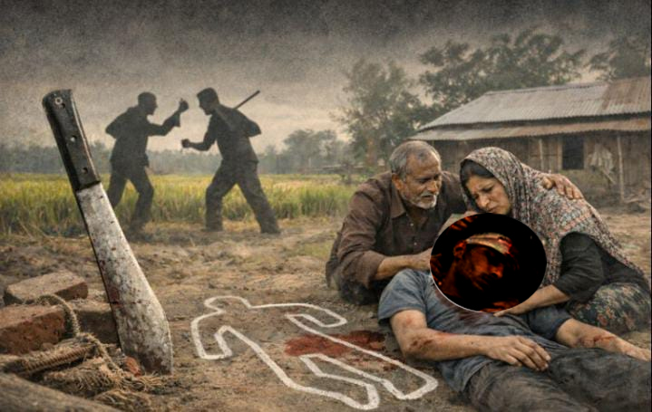 কুড়িগ্রামে জমি সংক্রান্ত বিরোধের জেরে সৎ ভাইকে কুপিয়ে হত্যা ও একজন গুরুতর আহত