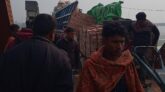 ওভারলোড ইটবোঝাই ট্রাকে ভেঙে গেল সোনাহাট সেতুর পাটাতন যোগাযোগ বন্ধ