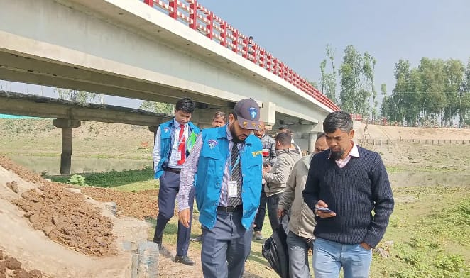 চিলমারীতে সেতু নির্মাণকাজে অনিয়মের অভিযোগে দুদকের অভিযান