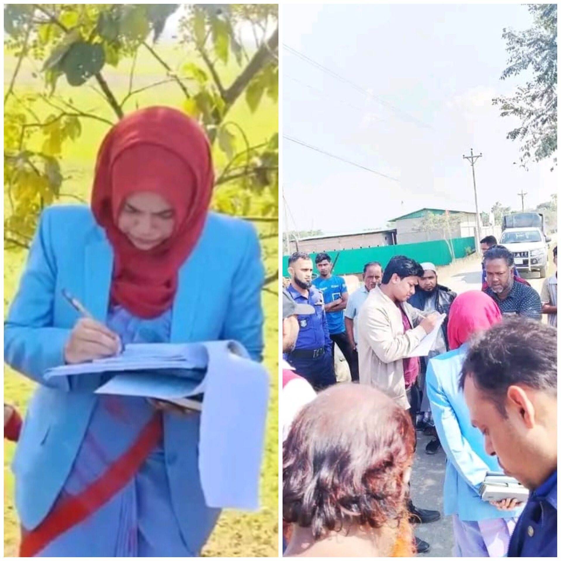 বড়লেখায় কৃষি জমির মাটি কর্তনের বিরুদ্ধে মোবাইল কোর্ট ৫০ হাজার টাকা জরিমানা