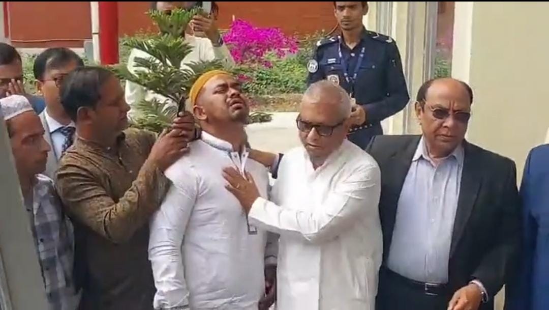 আমিরাতে নিহত সালেহ আহমদের মরদেহ সিলেটে পৌঁছেছে
