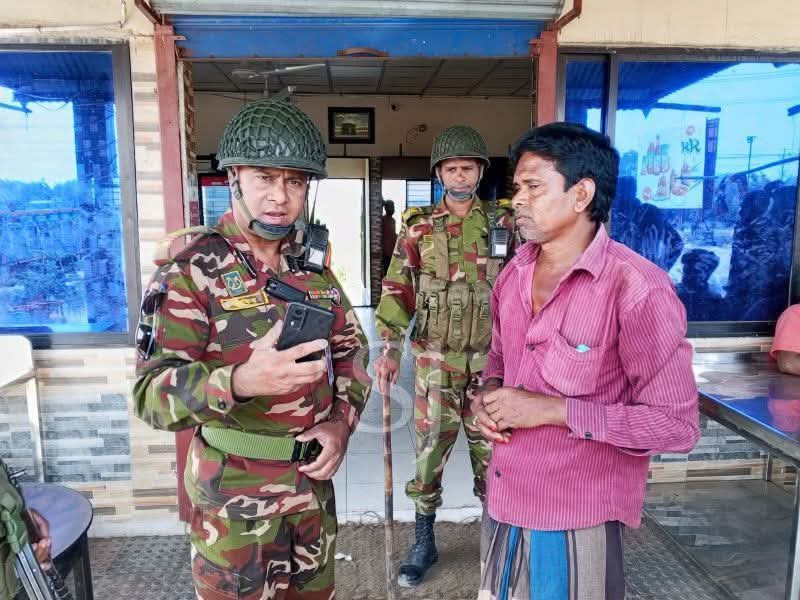 ‎মাধবপুরে চাঁদা দাবির অভিযোগে ভাইরাল ভিডিওর পর সেনাবাহিনীর হাতে আটক বাছির মিয়া