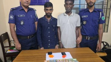 বিশ্বনাথে ইয়াবাসহ দুই মাদক ব্যবসায়ী গ্রেফতার