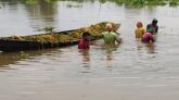 ‎হবিগঞ্জের হাওরে পানির ঢলে কয়েক হাজার হেক্টর বোরো ফসল তলিয়ে যাওয়ার শঙ্কা ‎