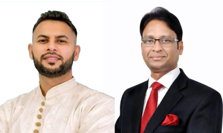 বাংলাদেশ রেড ক্রিসেন্ট সোসাইটির চেয়ারম্যান ব্যারিস্টার এম এ সালামকে বিএনপি নেতা সামছুল ইসলাম টিটুর অভিনন্দন