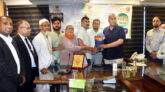 বিসিবি’র পরিচালক আব্দুল কাইয়ুম চৌধুরীকে সিলেটের প্রতিবন্ধী মানুষের পক্ষ থেকে সংবর্ধনা প্রদান