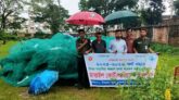 মাধবপুরে ভ্রাম্যমাণ আদালতের অভিযানে ২২ লাখ টাকার নিষিদ্ধ জাল জব্দ, পুড়িয়ে ধ্বংস