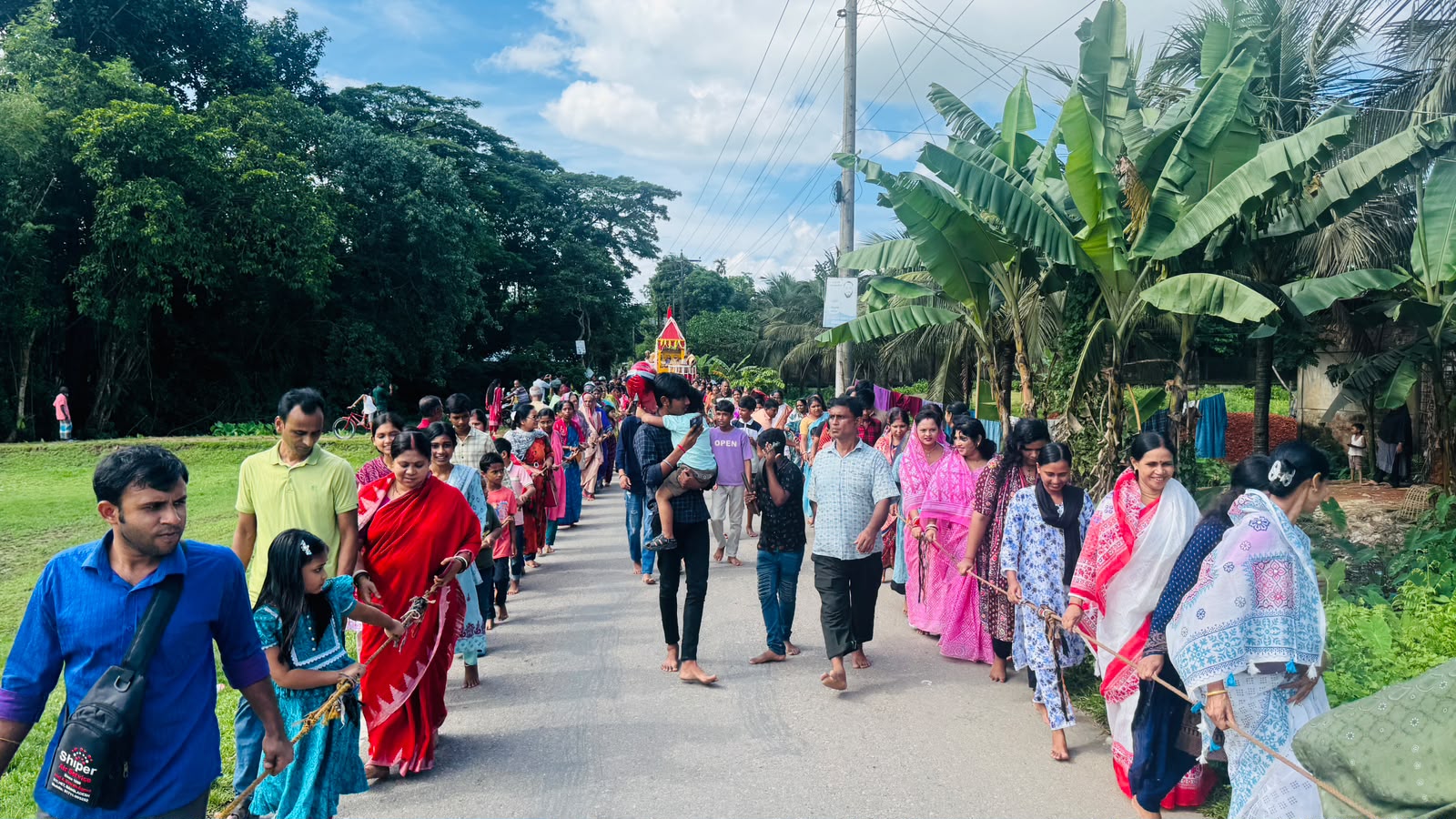 বিশ্বনাথে কড়া নিরাপত্তায় উল্টো রথযাত্রা সম্পন্ন, ভক্তদের ঢল