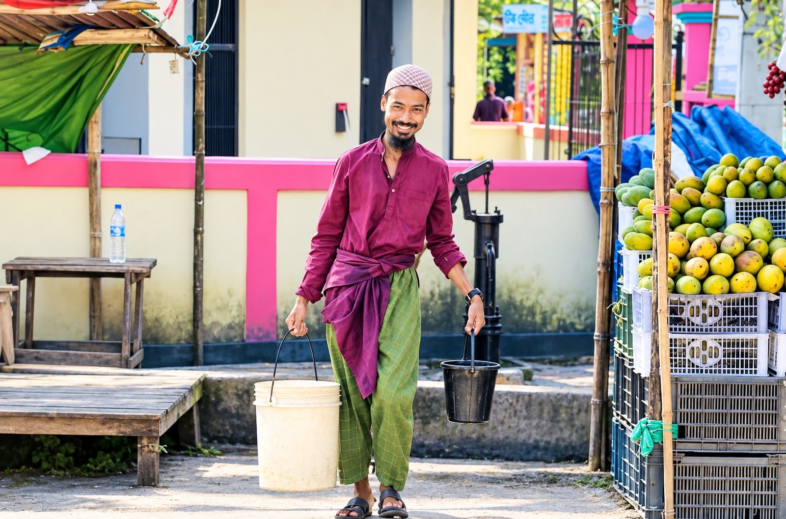 প্রতিবন্ধকতা হার মানে সামাদের শ্রমে