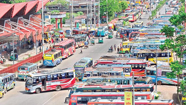 সিলেটের বিভিন্ন রুটে বাসভাড়া পুনর্নির্ধারণ, যাত্রী-কন্টাকটরের মধ্যে বাকবিতণ্ডা
