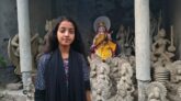 বাবার কাছ থেকে শেখা, প্রতিমা তৈরি করেই সংসারের হাল ধরেছেন যূথীমনি